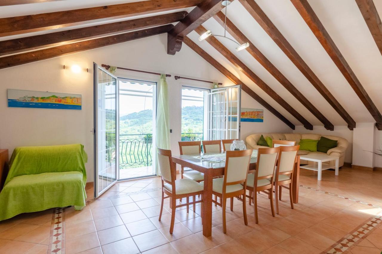 Ca' Do Pescou, Charming 2,Bedroom Apartment With Stunning Hill Views Overlooking The Greenery Рапалло Екстер'єр фото